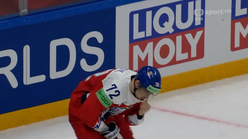 Zranění Chytila v utkání proti Kazachstánu