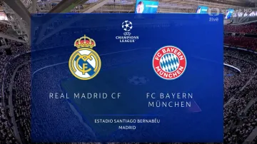 Sestřih utkání Real Madrid – Bayern Mnichov