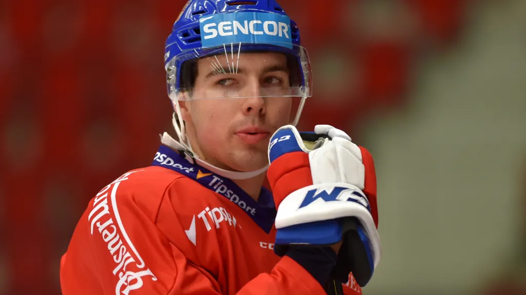 Útočník reprezentace Filip Chytil
