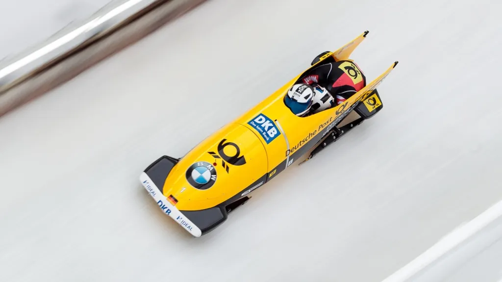 Němečtí mistři Evropy Francesco Friedrich a Thorsten Margis