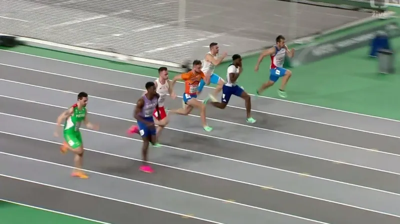 Rozběh Stromšíka na 60 metrů s ohlasem