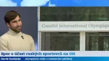 David Svoboda o účasti Rusů a Bělorusů na OH