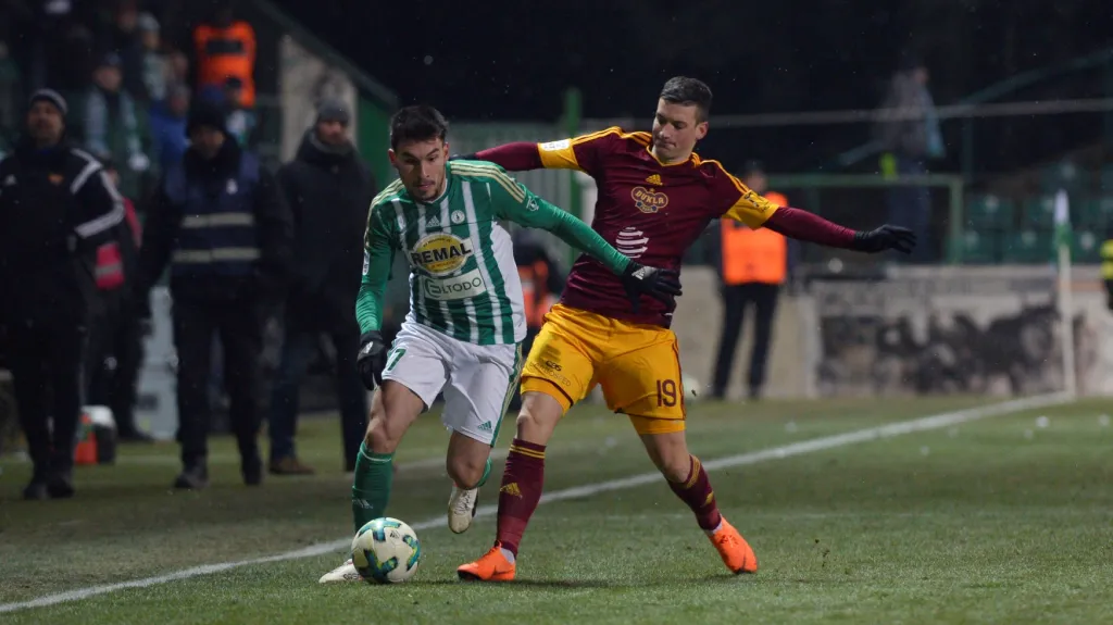 Utkání Bohemians 1905 - Dukla Praha