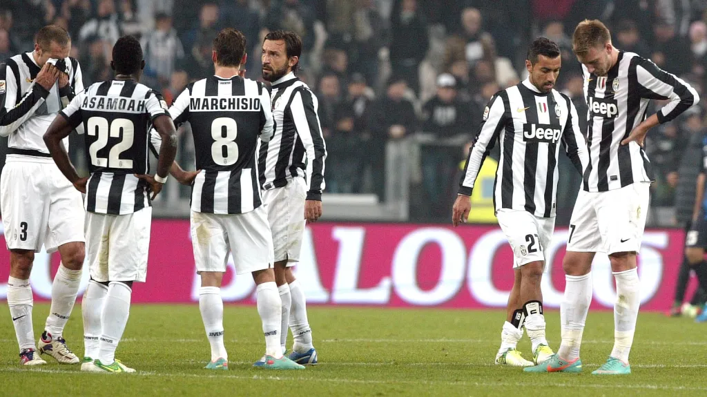 Smutek hráčů Staré dámy