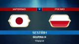 Sestřih utkání Japonsko - Polsko