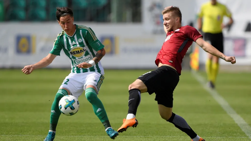 Utkání Bohemians - Sparta