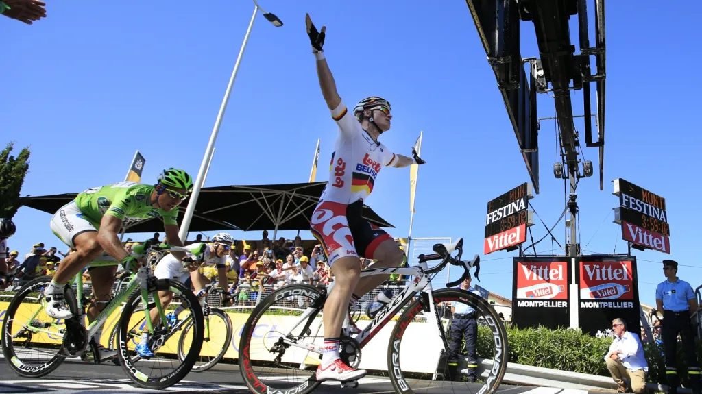 André Greipel vyhrál spurt 6. etapy