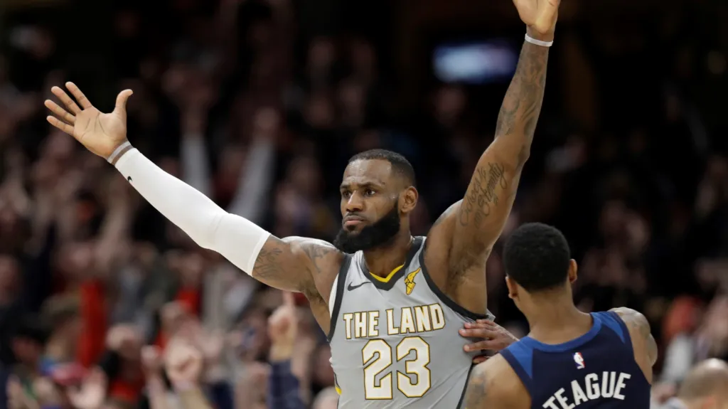 LeBron James z Clevelandu