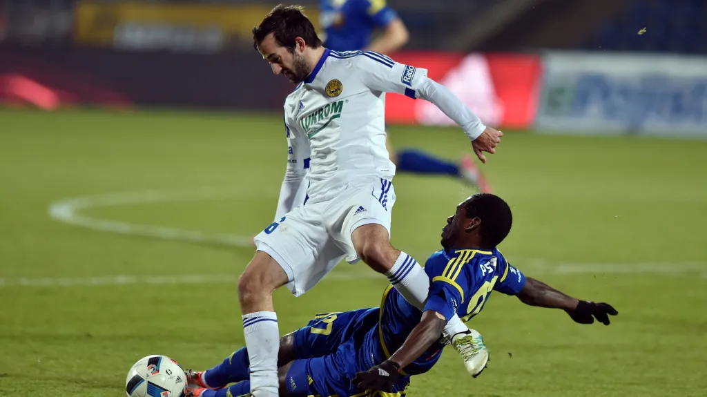 Utkání Vysočina Jihlava - Fastav Zlín