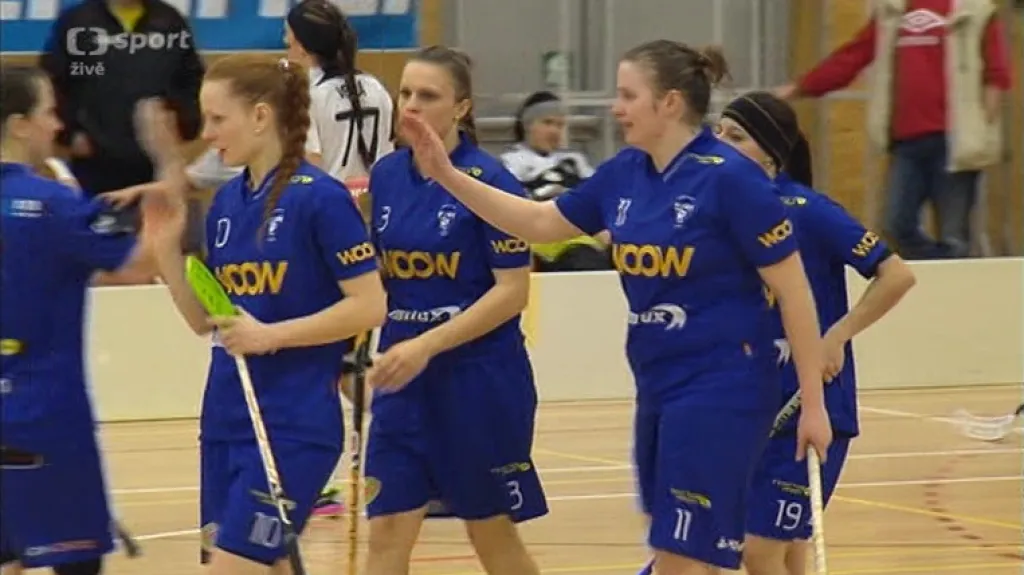 Herbadent, Chodov i Vítkovice jsou v semifinále extraligy florbalistek