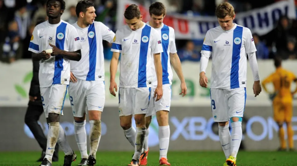 Zklamaní hráči Liberce