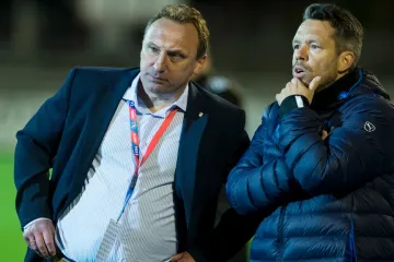 Trenéři Zdeněk Bečka a Pavel Horváth