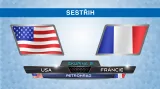 Sestřih utkání USA – Francie