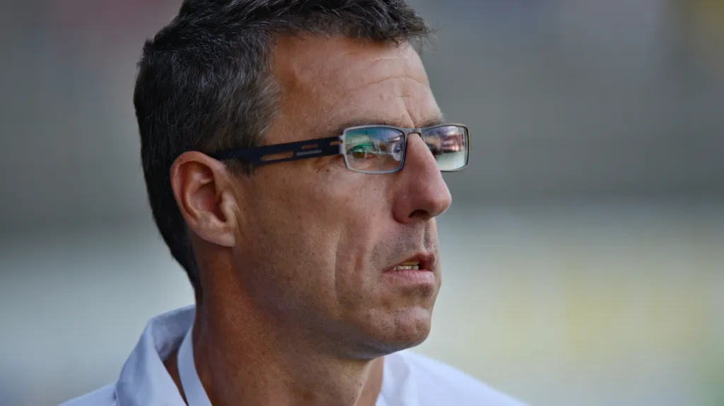 Trenér Luděk Klusáček