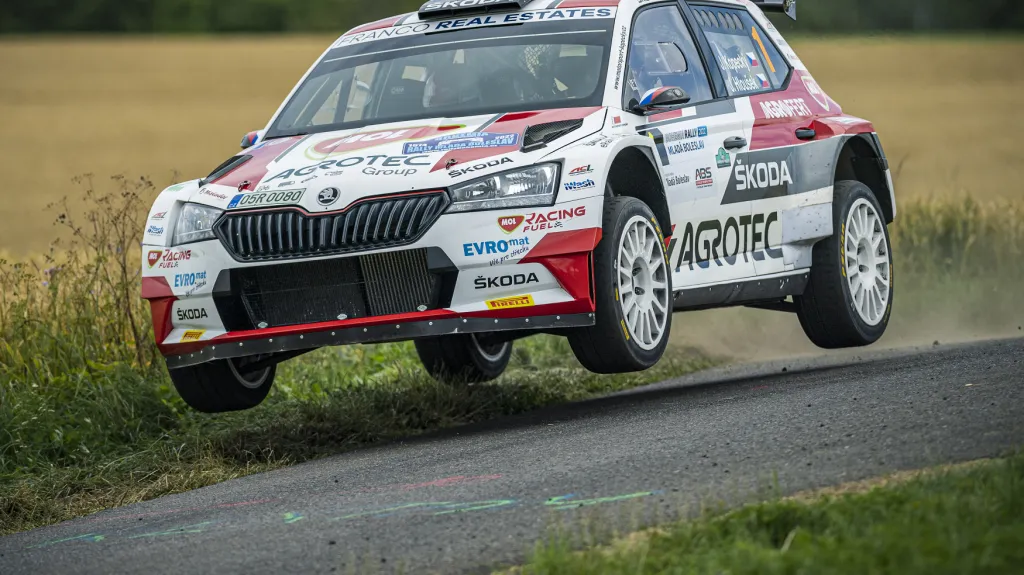 Jan Kopecký na Bohemia rallye 