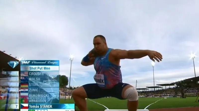 Oštěpařka Špotáková byla v Lausanne druhá, koulař Staněk skončil třetí