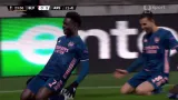 Gól v utkání Slavia Praha - Arsenal: Saka - 0:3 (24. min.)