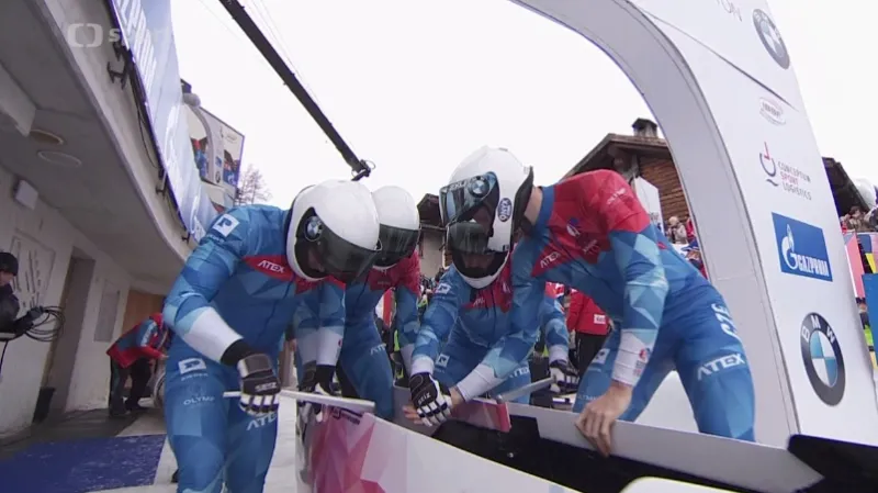 Český čtyřbob zopakoval 7. místo ve Světovém poháru