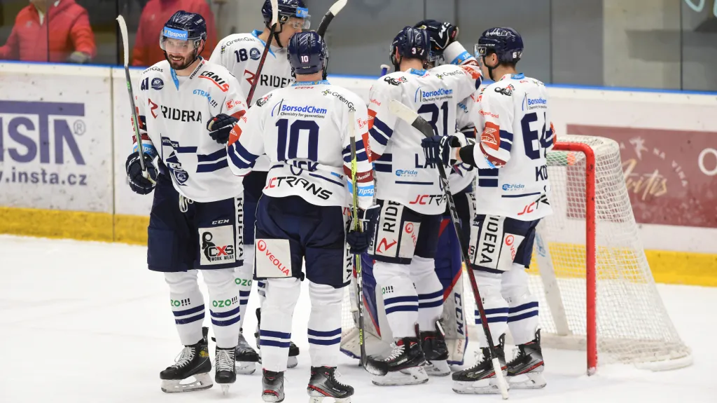 Radost hokejistů Vítkovic