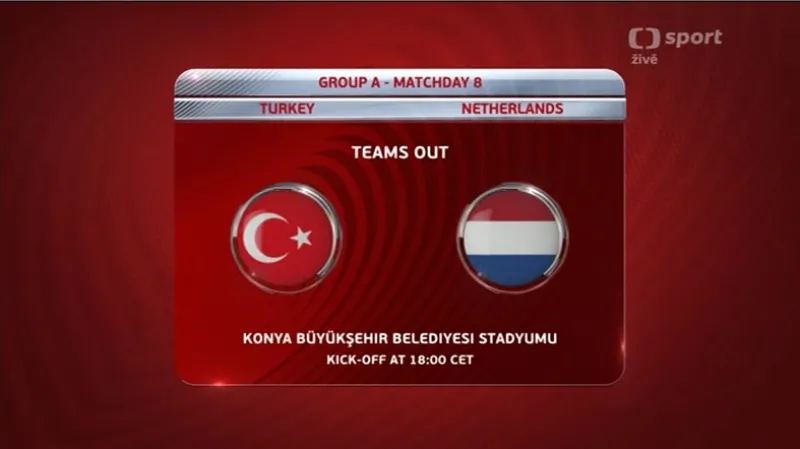 Sestřih utkání Turecko - Nizozemsko