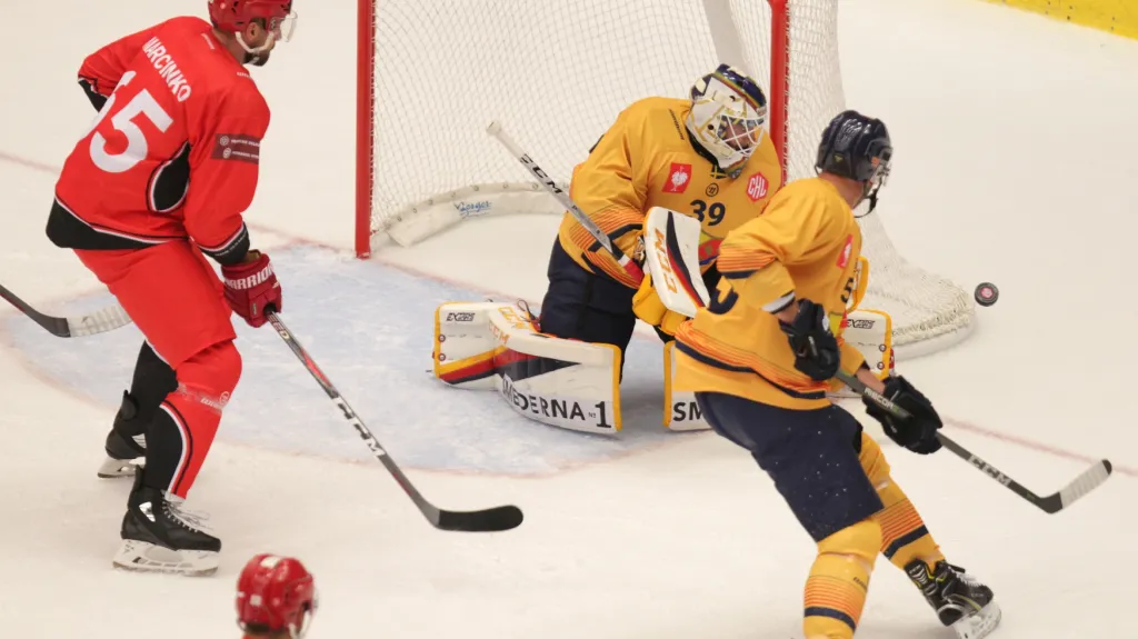 Utkání Třinec - Djurgarden