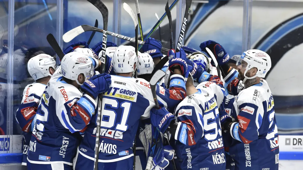 Radost hráčů Komety Brno