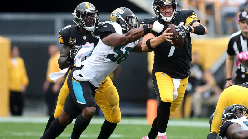 Ben Roethlisberger v utkání proti Jacksonville