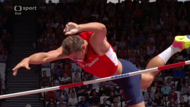 Nejlepší Helceletův pokus ve skoku o tyči