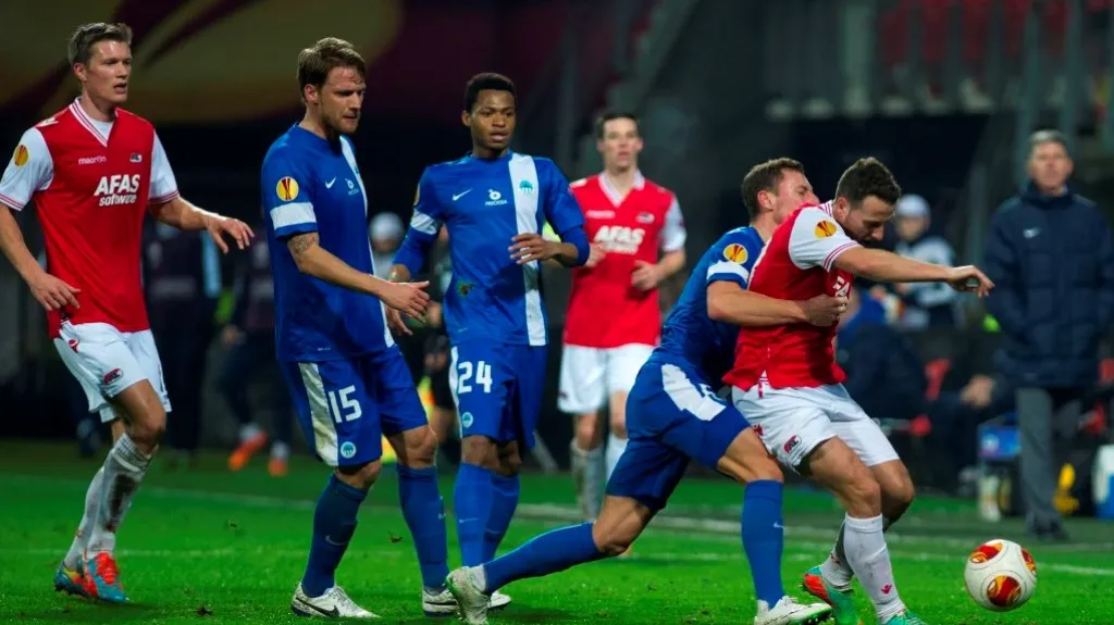 Utkání AZ Alkmaar - Slovan Liberec