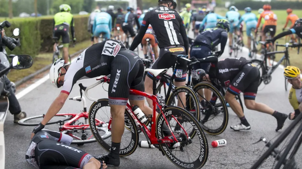 Pád, který zdržel Contadora s Portem