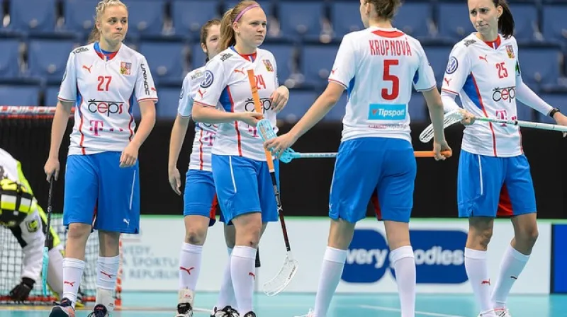 České florbalistky