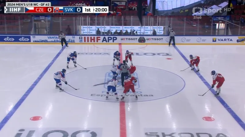 Sestřih utkání Česko 18 – Slovensko 18