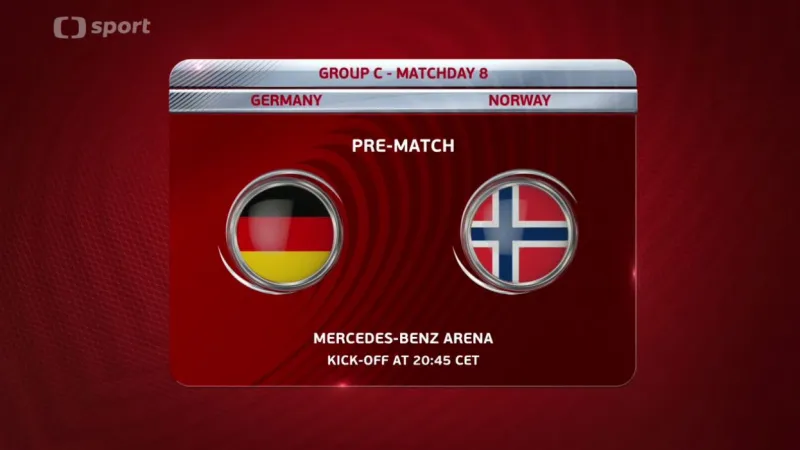 Sestřih utkání Německo - Norsko