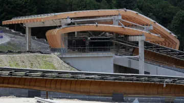 Areál Sanki v Krásné Poljaně