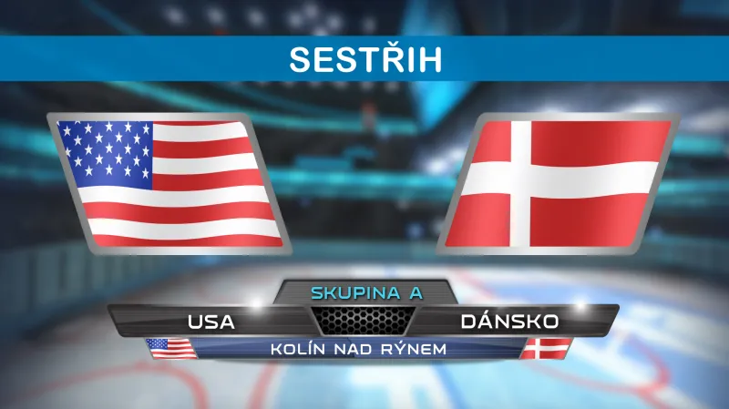 Sestřih utkání USA - Dánsko