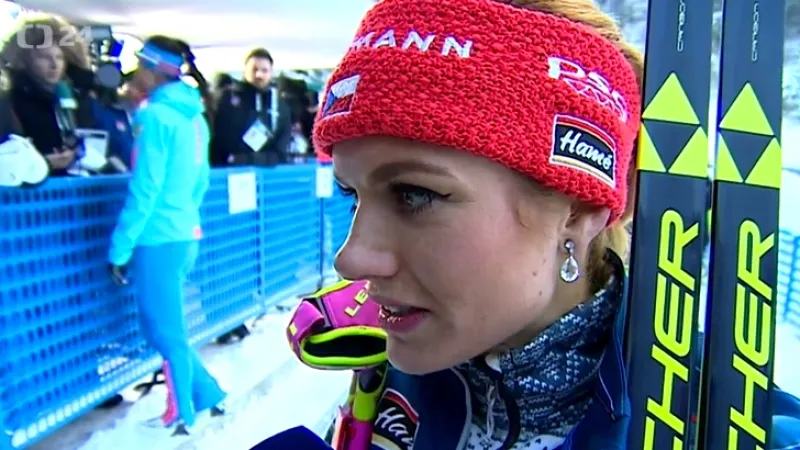 Koukalová vybojovala šesté pódium v řadě