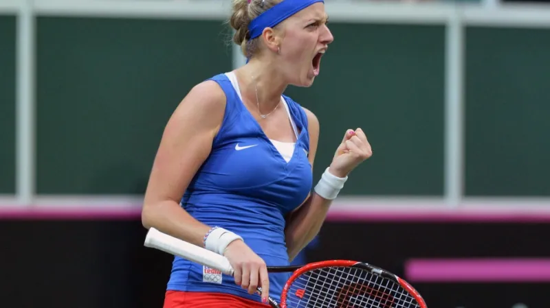 Petra Kvitová ve finále Fed Cupu