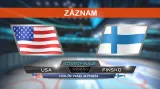Záznam utkání USA - Finsko
