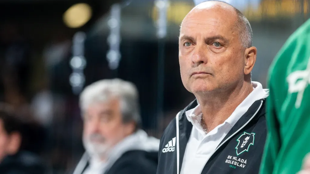 Trenér Mladé Boleslavi Vladimír Kýhos
