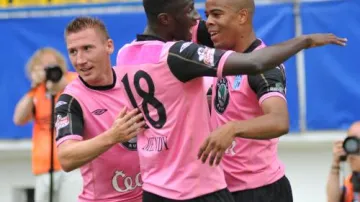 Radost hráčů Mladé Boleslavi