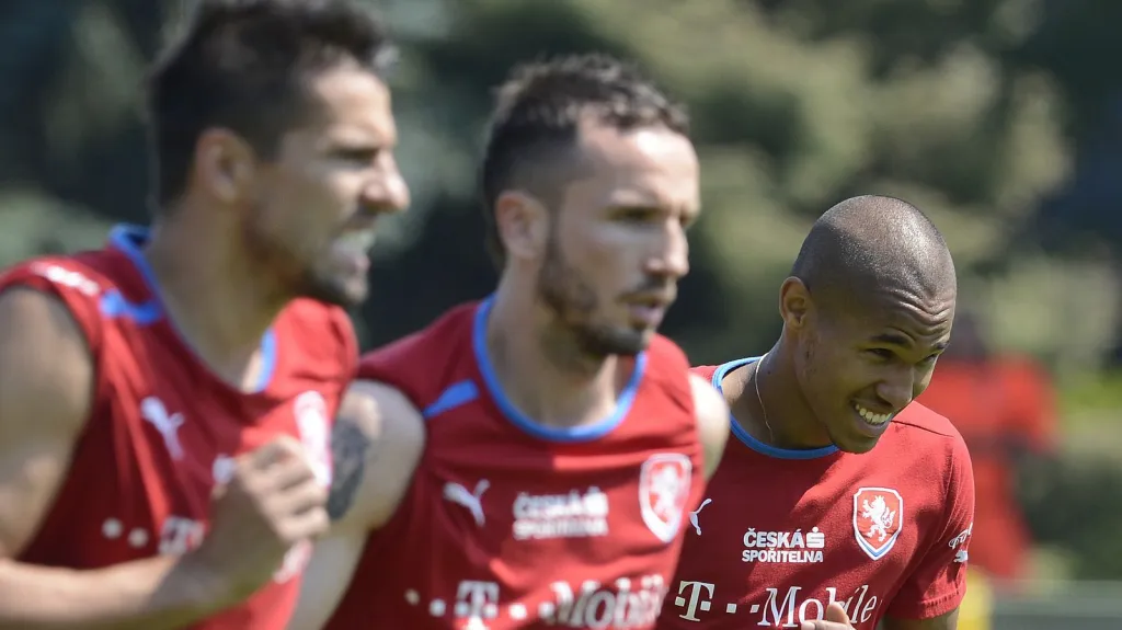 Trénink české reprezentace