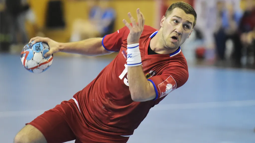 Reprezentační házenkář Tomáš Babák