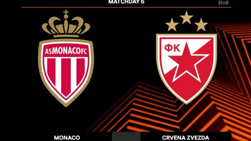 Sestřih utkání Monaco - CZ Bělehrad