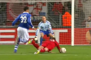 Nafilmovaný pád Luuka de Jonga