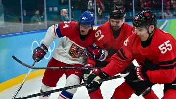 Záznam utkání Kanada – Česko