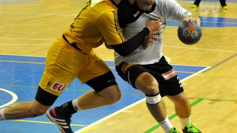 Sestřih házenkářského utkání Plzeň - Dukla