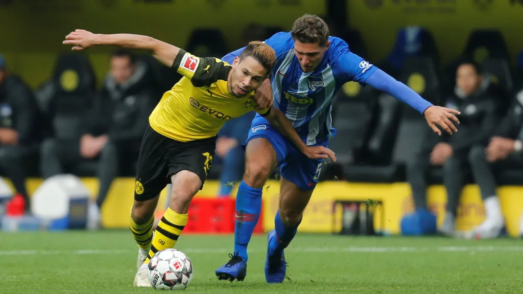 Utkání Dortmund - Hertha Berlín