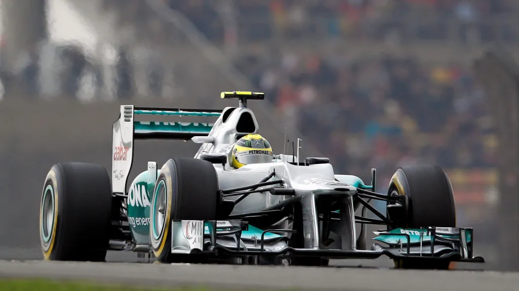 Vítěz kvalifikace Nico Rosberg