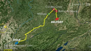 Představení 13. etapy Tour de France