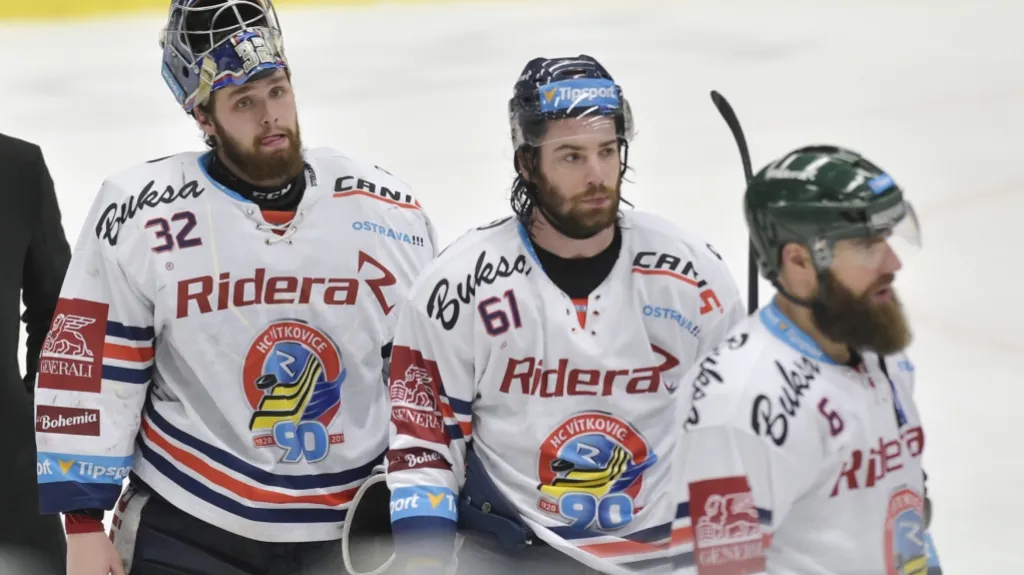 Smutní hokejisté Vítkovic
